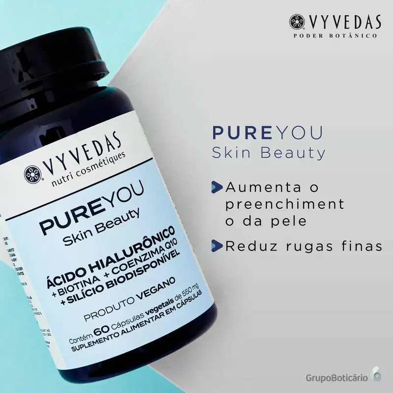 Vyvedas PureYou Skin Beauty - Suplemento Alimentar (60 Cápsulas)