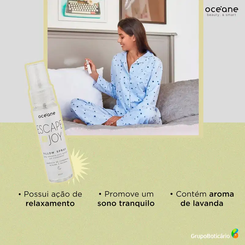 Océane Pillow Spray Lavanda - Spray para Travesseiros 30g