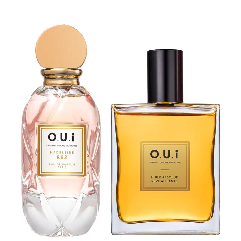 Conjunto Madeleine 862 O.U.i Feminino - Eau de Parfum 75ml + Óleo Multifuncional 100ml
