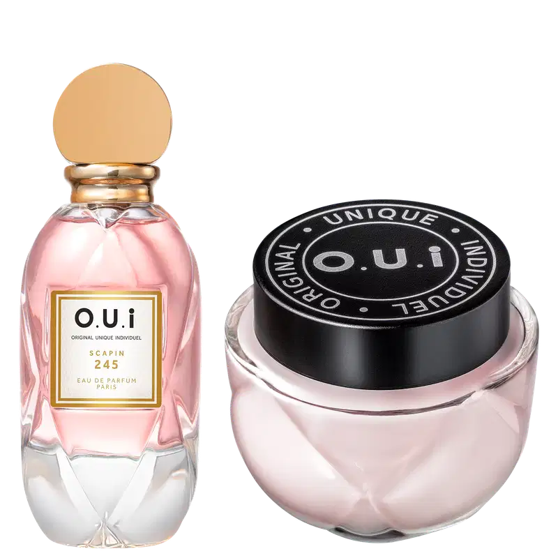 O.U.i Kit Scapin 245 - Eau de Parfum 75ml + Crème Riche 200g