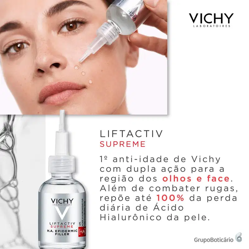Vichy Liftactiv Supreme H.A. Epidermic Filler - Sérum Redutor de Linhas 30ml