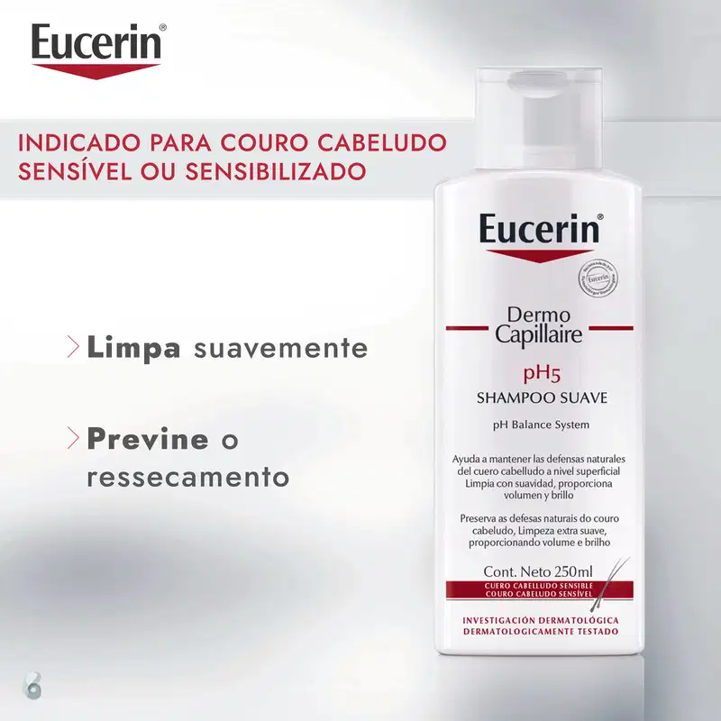 Eucerin Dermo Capillaire pH5 - Shampoo 250ml