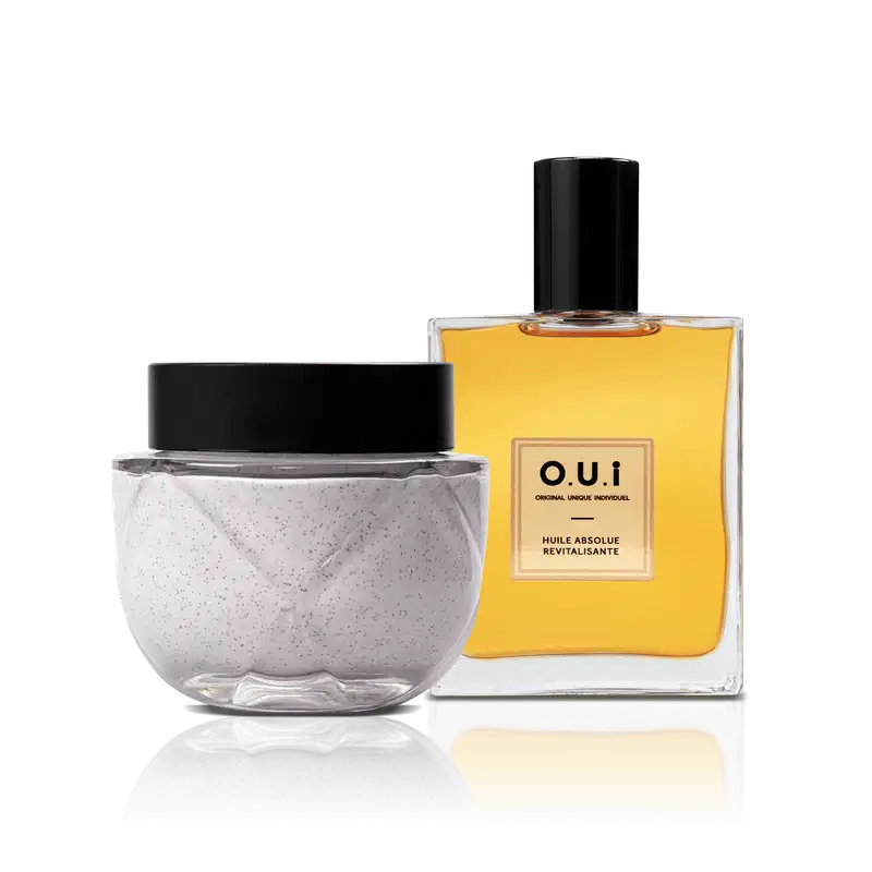 Kit O.U.i Rouge Luxe Revitalisant - Esfoliante Corporal 200ml + Óleo Absoluto 100ml