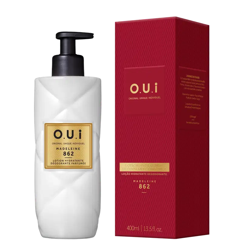 O.U.i Madeleine 862 - Loção Hidratante Desodorante Corporal 400ml