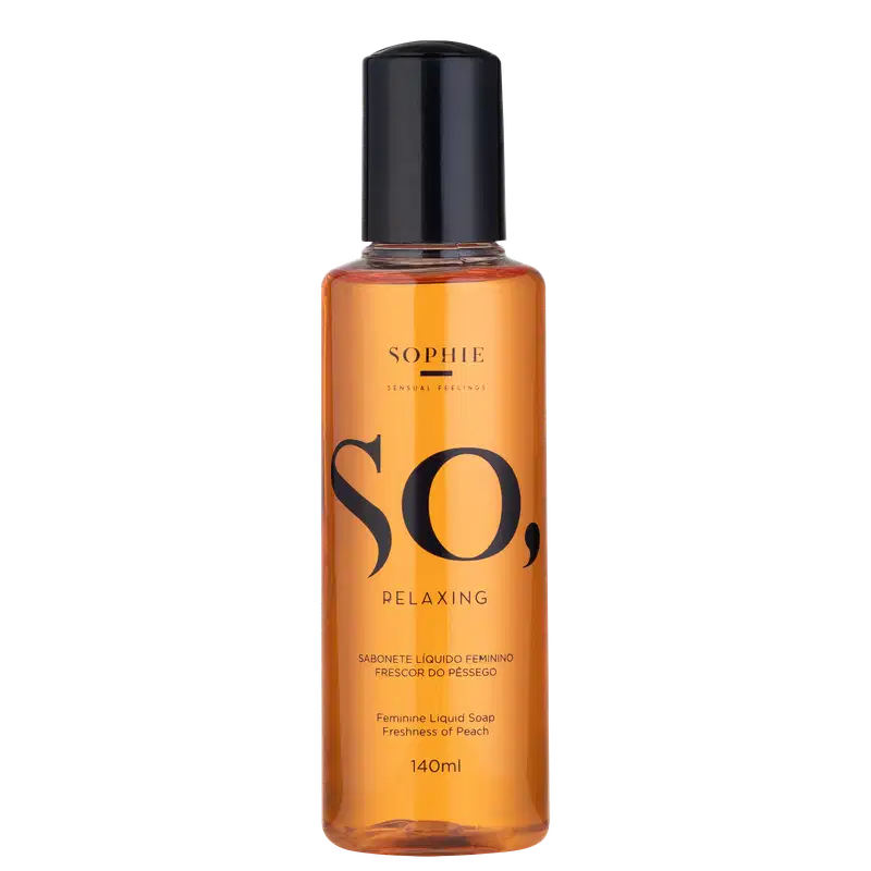 Sophie Sensual Feelings So Relaxing Frescor do Pêssego - Sabonete Líquido 140ml