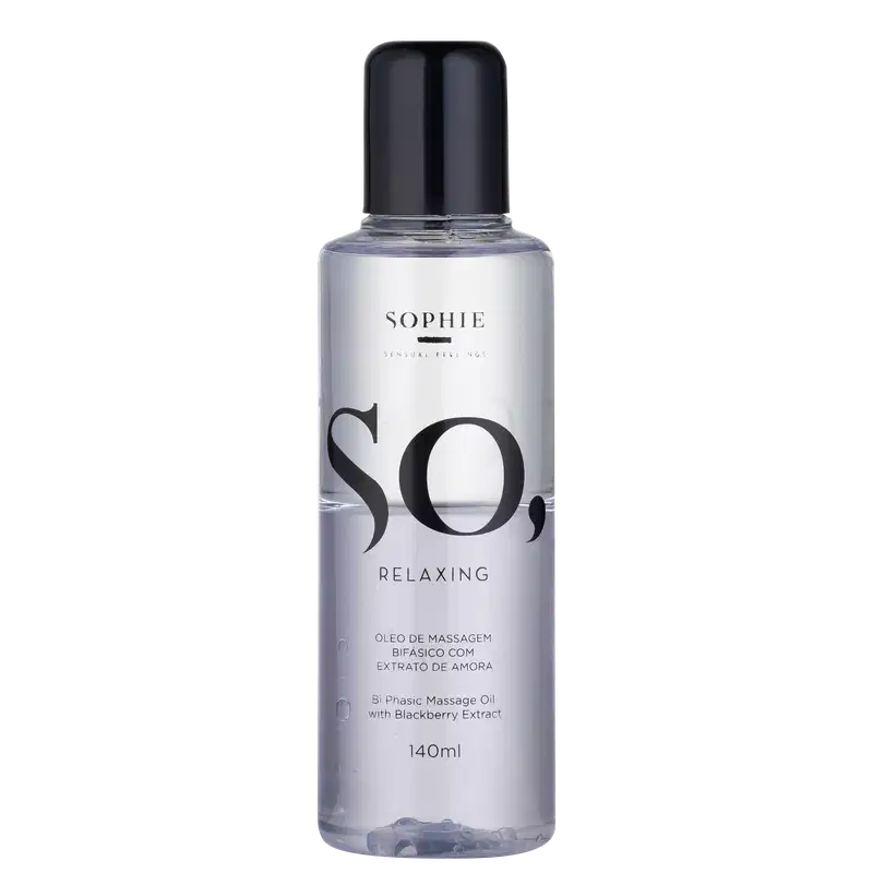 Sophie Sensual Feelings So Relaxing Extrato de Amora - Óleo Bifásico Corporal 140ml