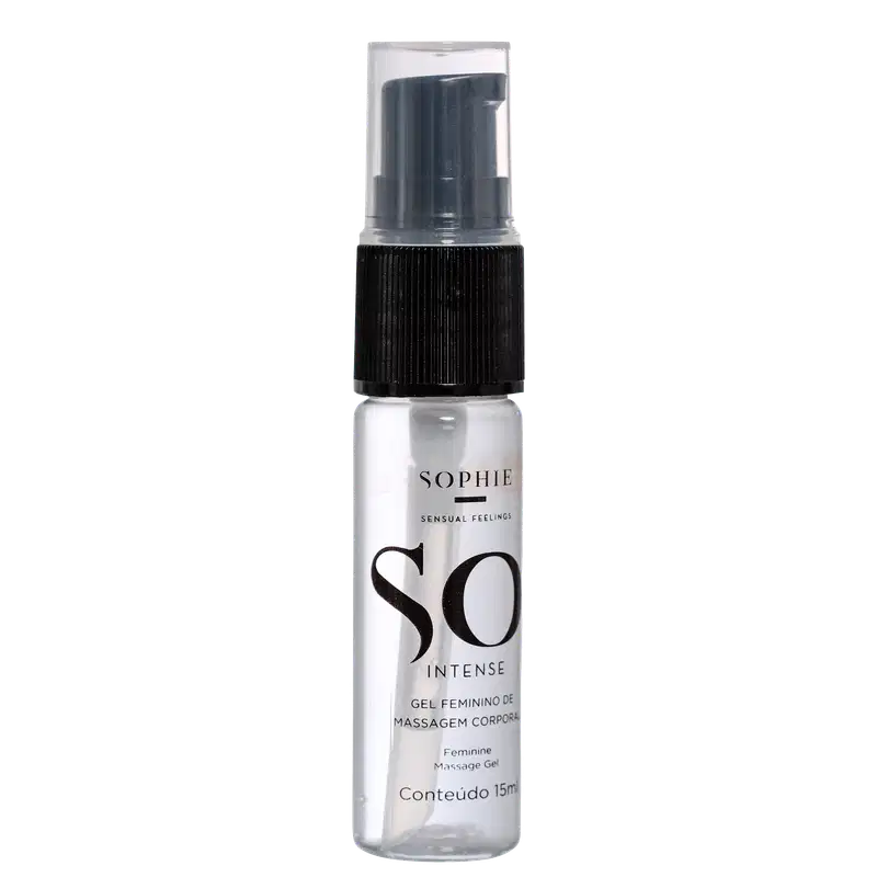 Sophie Sensual Feelings So Intense - Gel Feminino de Massagem Corporal 15ml