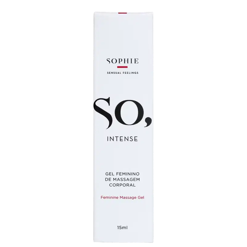 Sophie Sensual Feelings So Intense - Gel Feminino de Massagem Corporal 15ml