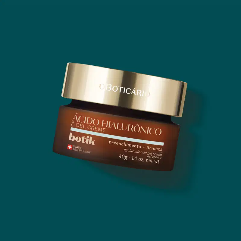 o Boticário Botik Ácido Hialurônico - Gel Creme Facial Firmador 40g