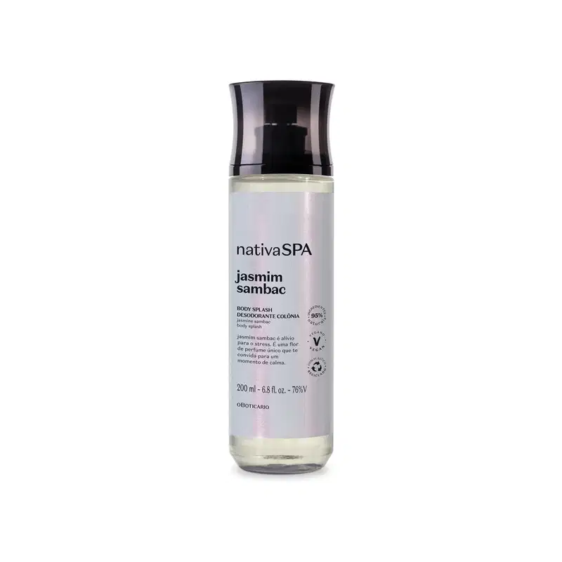 Kit o Boticário Nativa SPA Jasmim Sambac Duplo Splash (2 Produtos)