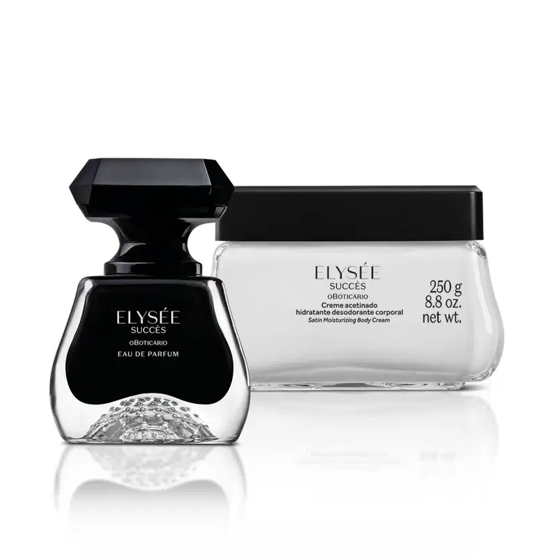 Combo Elyseé Succès: Eau de Parfum 50ml + Creme Acetinado 250g