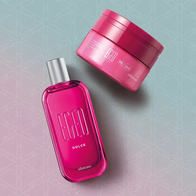 Combo Egeo Dolce: Desodorante Colônia 90ml + Merengue Mousse Hidratante 250g