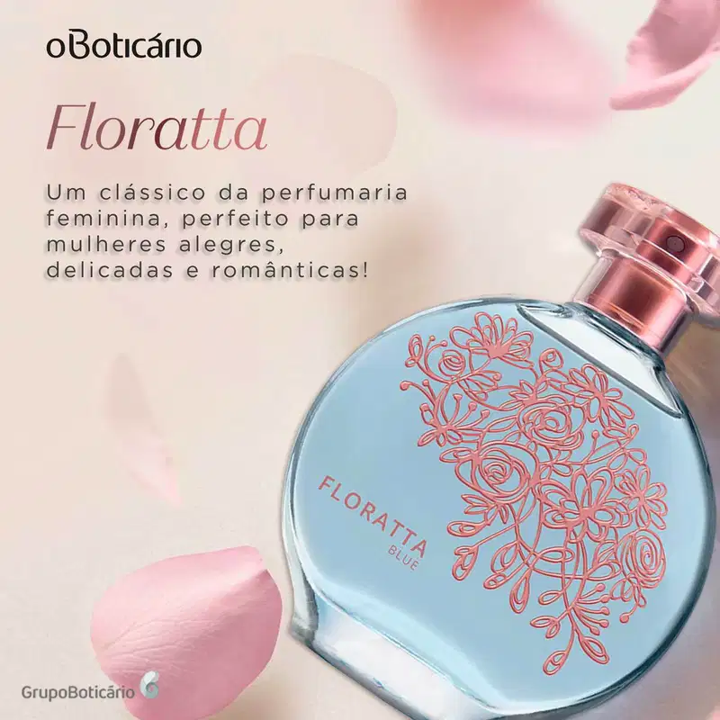 Floratta Blue o Boticário - Desodorante Colônia Feminino 75ml