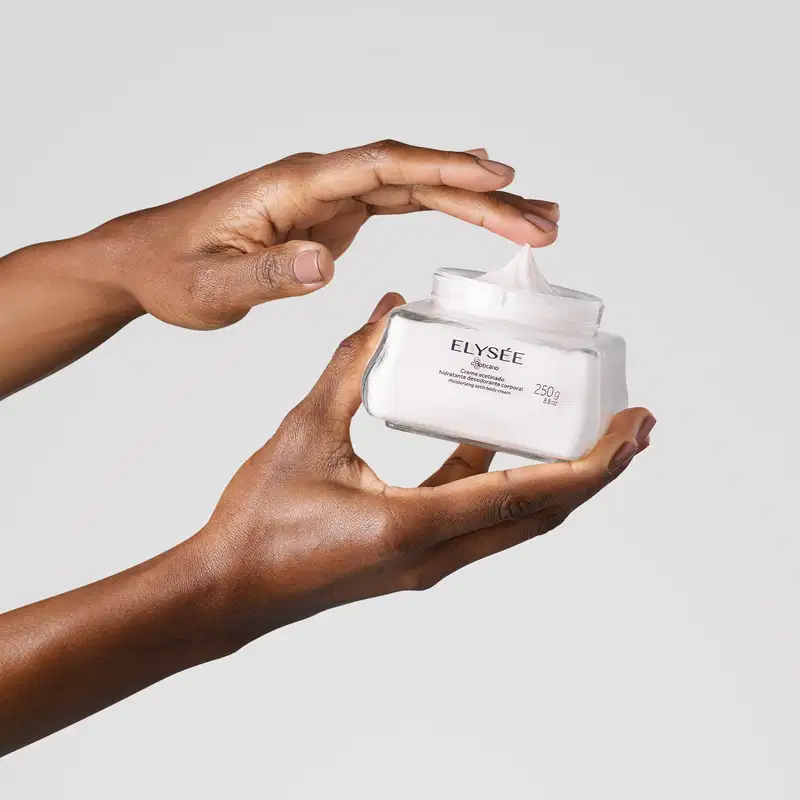 Creme Acetinado Hidratante Desodorante Elysée, 250ml