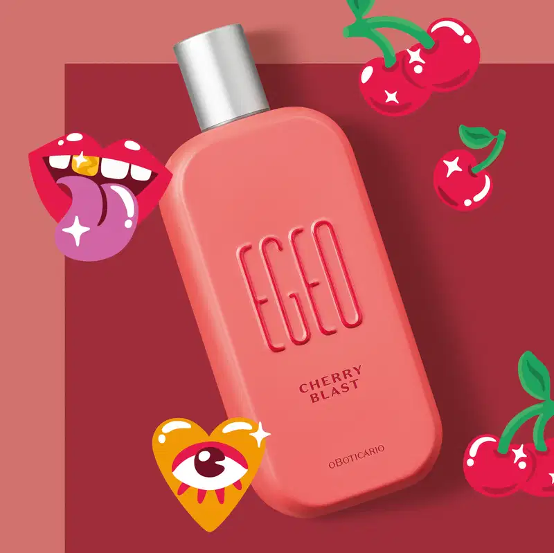 Egeo Cherry Blast Desodorante Colônia 90ml