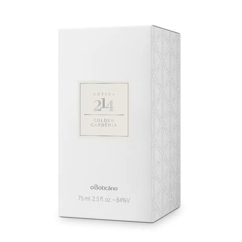 Botica 214 Golden Gardênia o Boticário - Eau de Parfum Feminino 75ml