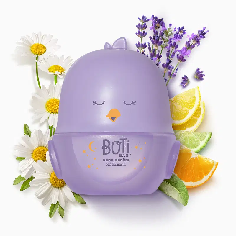 Colônia Infantil Baby Boti Nana Neném 100ml