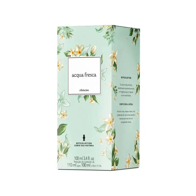 Boticollection Acqua Fresca o Boticário - Desodorante Colônia Feminino 100ml