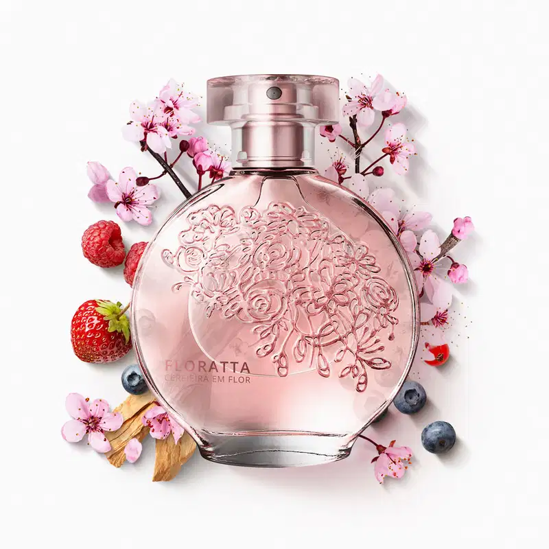 Floratta Cerejeira em Flor o Boticário - Desodorante Colônia Feminino 75ml