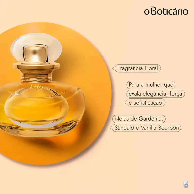 Lily o Boticário Le Parfum Feminino 30ml