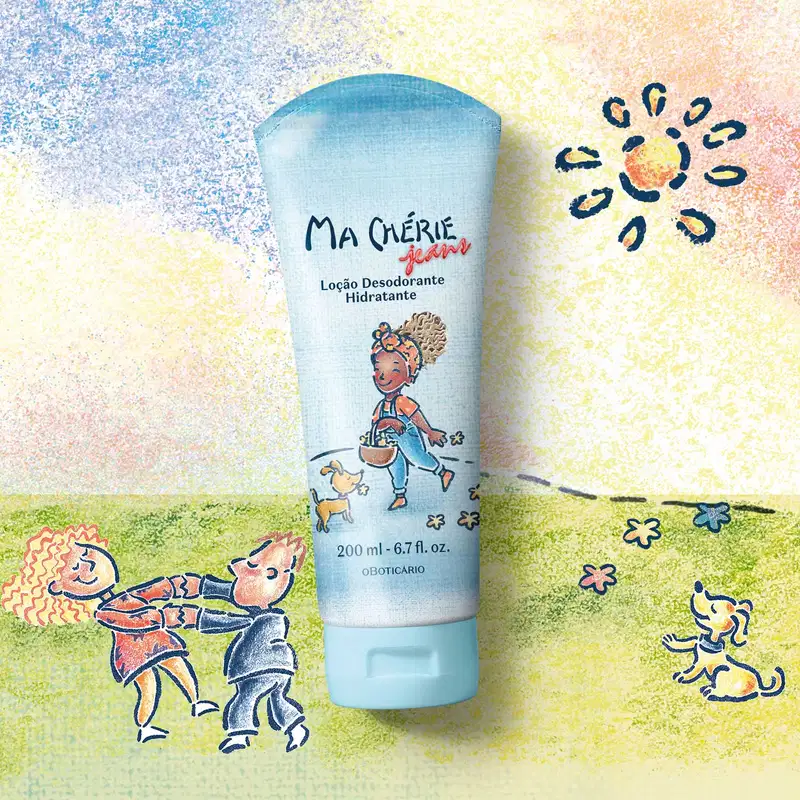 o Boticário Ma Chèrie Jeans - Loção Desodorante Hidratante 200ml