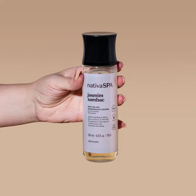 Body Splash Desodorante Colônia Nativa SPA Jasmim Sambac 200ml