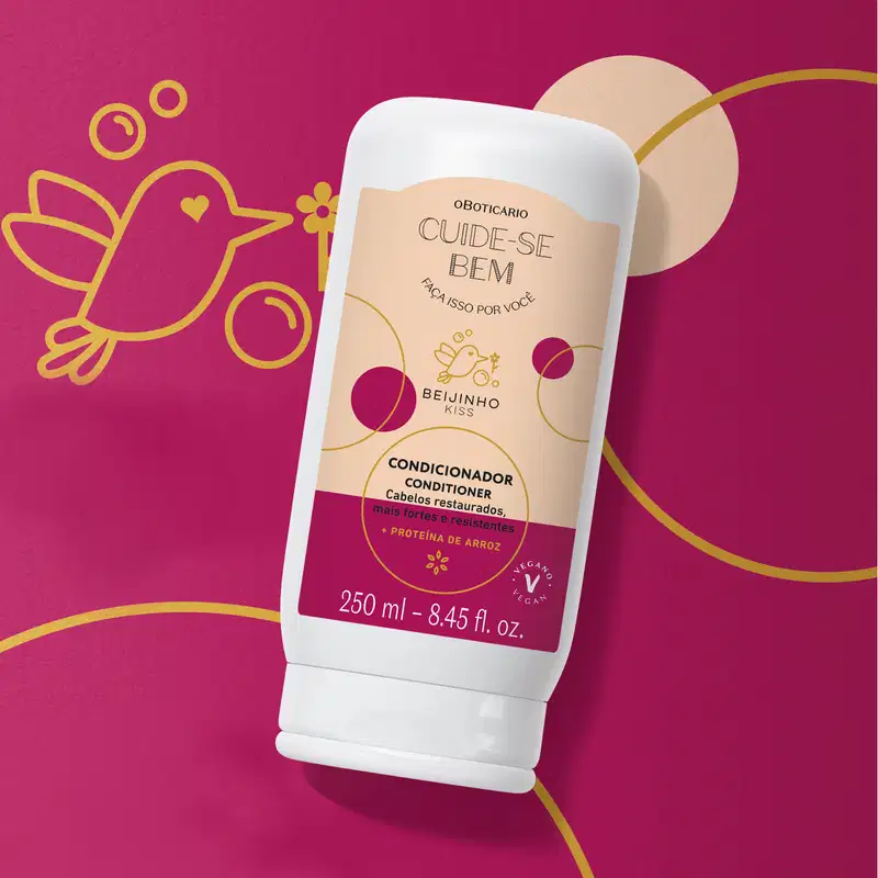 Condicionador Cuide-se Bem Beijinho 250ml