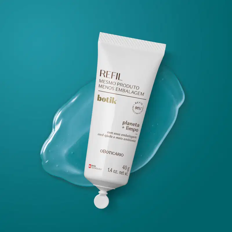 o Boticário Botik Ácido Glicólico Reset Noturno Refil  - Máscara Facial Noturna 40g