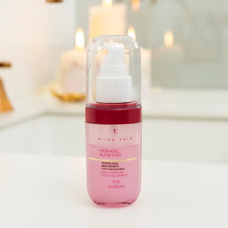 Combo Niina Skin: Hidragel Nutritivo 30ml + Demaquilante 100ml