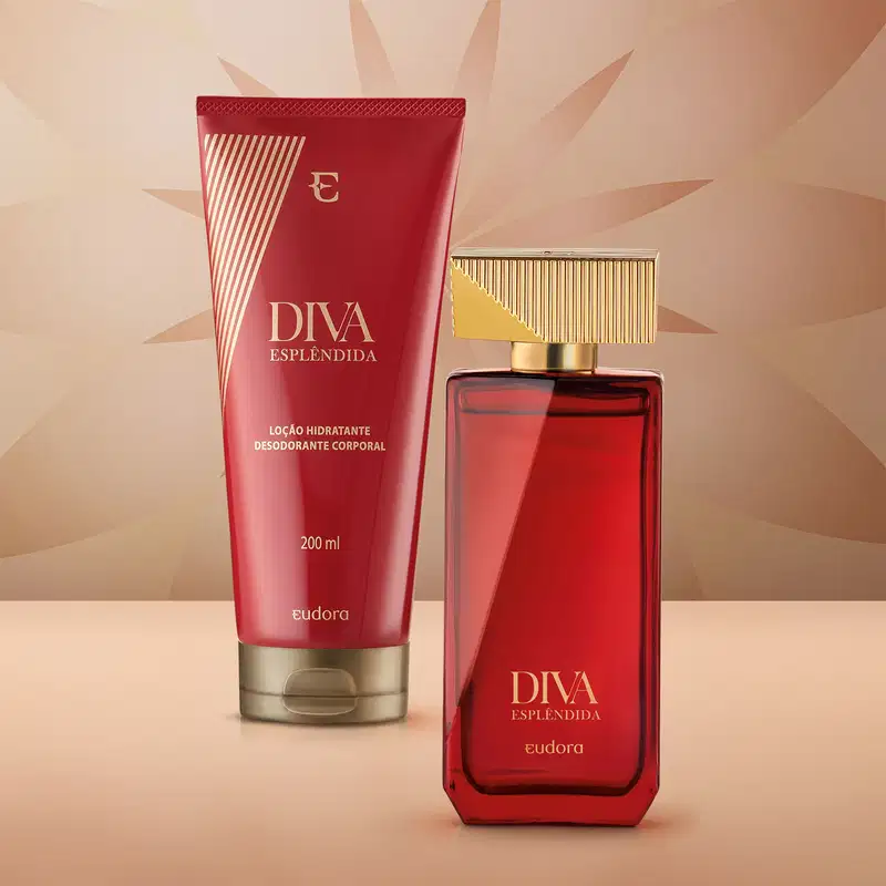 Combo Diva Esplêndida: Desodorante Colônia 100ml + Loção Corporal