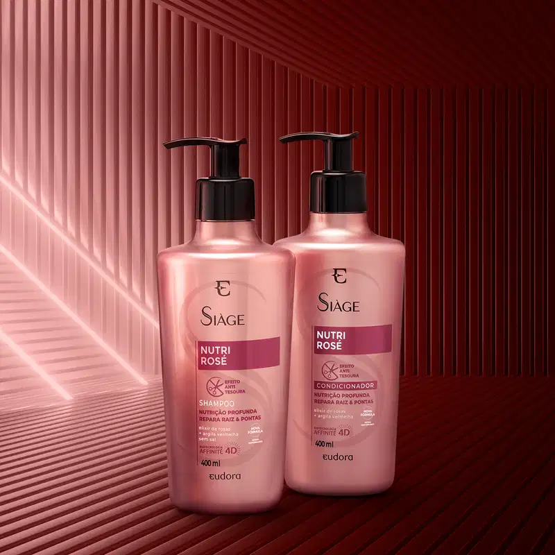 Kit Eudora Siàge Nutri Rosé (2 Produtos)