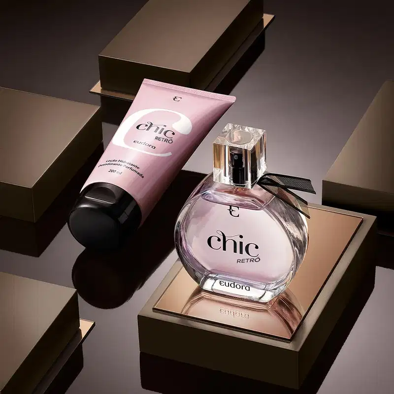 Combo Chic Retrô: Desodorante Colônia  95ml + Loção Hidratante Desodorante Corporal 200ml