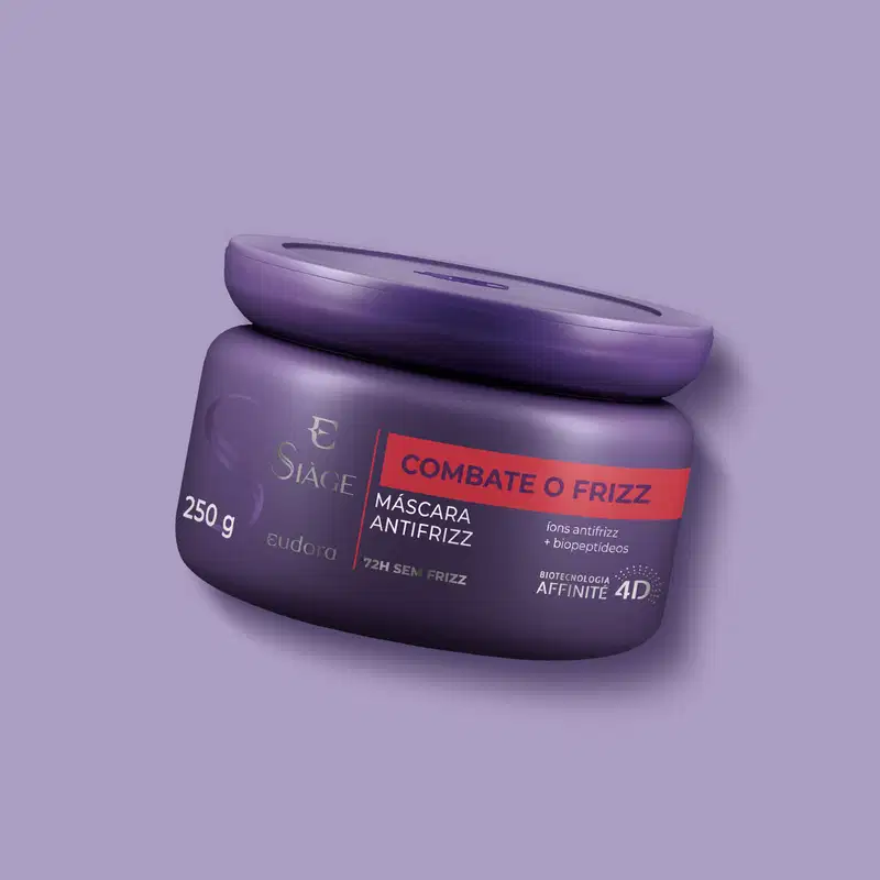 Eudora Siàge Combate o Frizz - Máscara Capilar 250g
