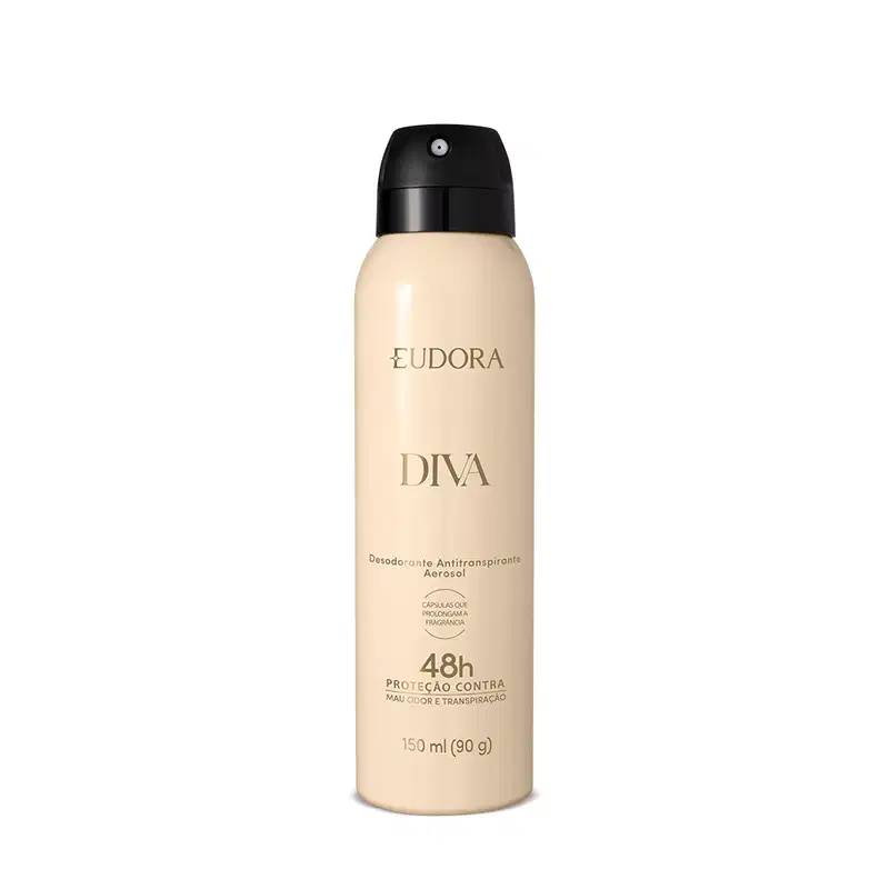 Desodorante Antitranspirante Aerossol Diva 150ml/90g