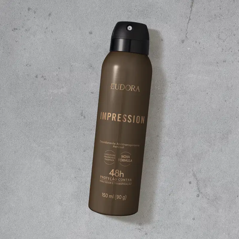 Desodorante Antitranspirante Aerossol Impression 150ml/90g