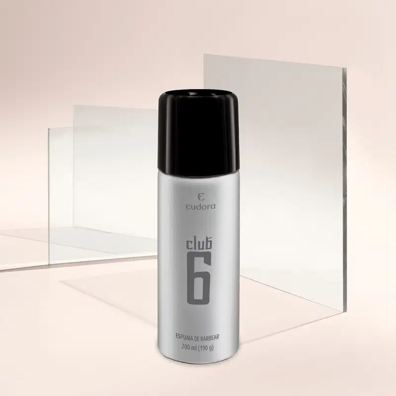 Espuma de Barbear Club 6 200ml