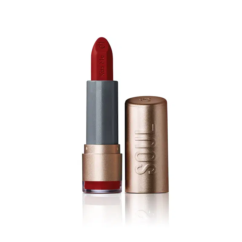 Eudora Soul Kiss Me Vermelho Paparazzi - Batom Cremoso 3,7g