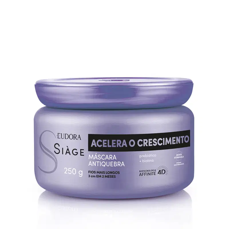 Eudora Siàge Acelera o Crescimento - Máscara Capilar 250g