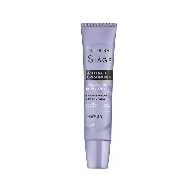 Eudora Siàge Acelera O Crescimento - Tônico Capilar Estimulante 65ml