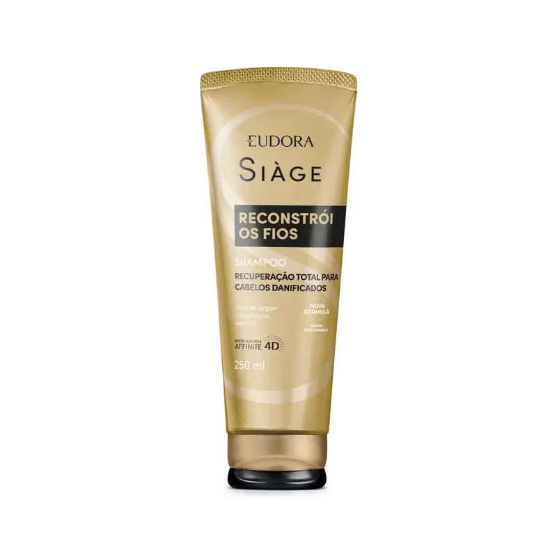 Shampoo Siàge Reconstrói Os Fios 250ml