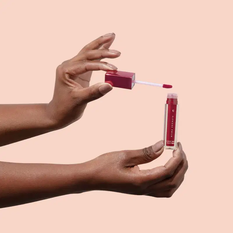 Batom Líquido  Vermelho Hibisco Niina Secrets Skinny Matte 5ml
