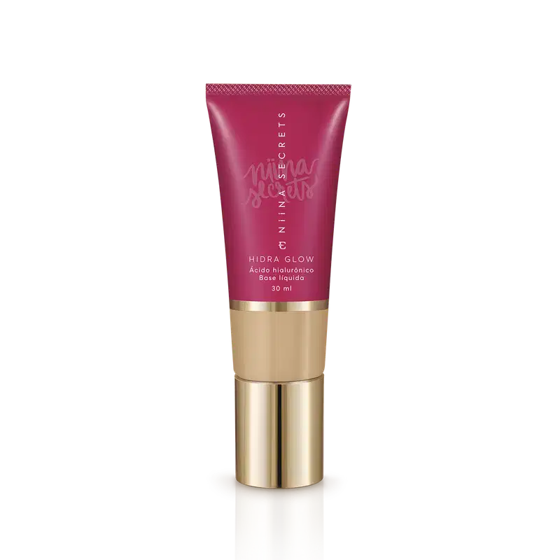Base Líquida Niina Secrets Hidra Glow Cor 25 30ml