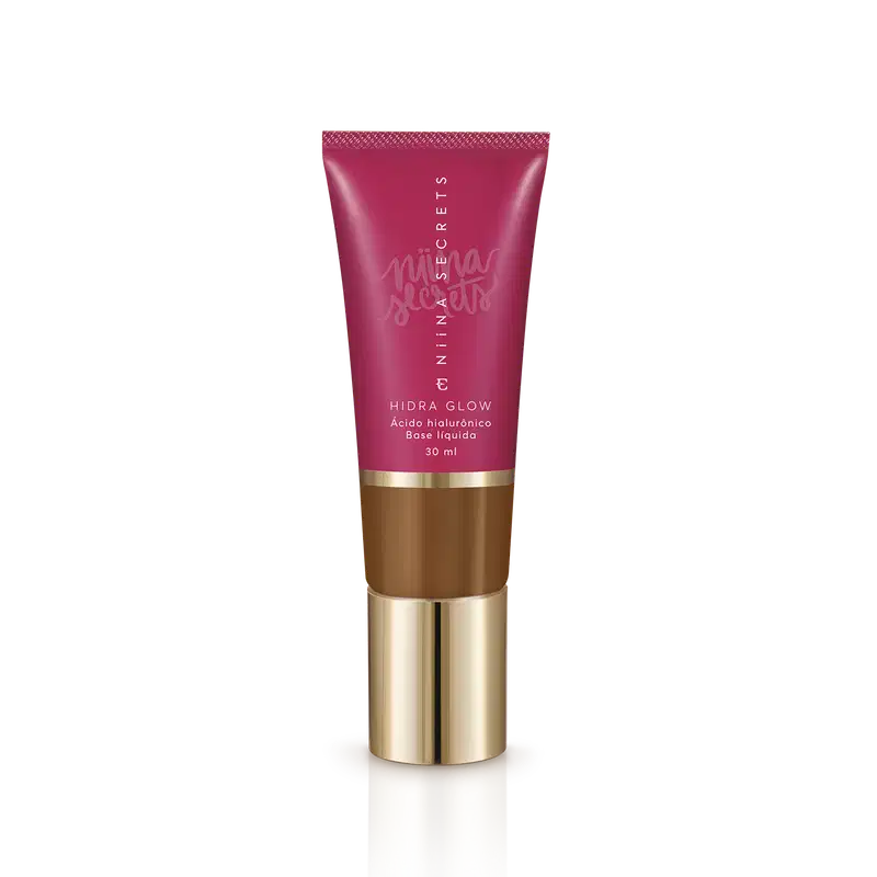 Base Líquida Niina Secrets Hidra Glow Cor 80 30ml