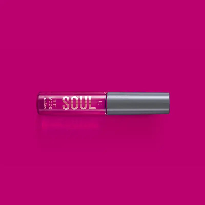 Batom Líquido SOUL Tint Mood Rosado Energy
