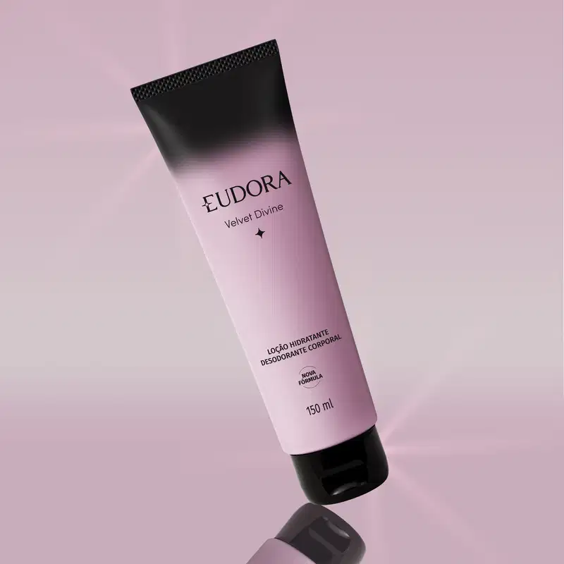 Loção Hidratante Desodorante Corporal Eudora Velvet Divine 150ml