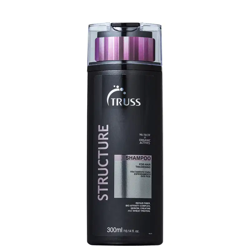 Kit Truss Structure - Shampoo 300ml + Condicionador 300ml+ Frizz Zero 260ml