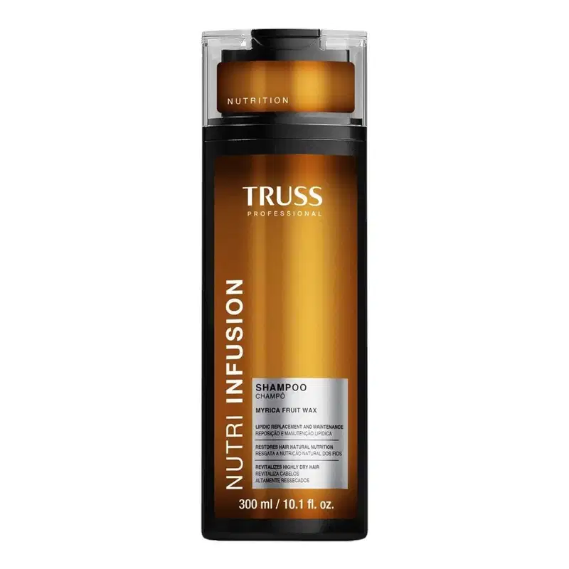 Kit Truss Nutri Infusion - Shampoo 300ml + Condicionador 300ml + Hair Protector 250ml + Uso Obrigatório Spray 260ml