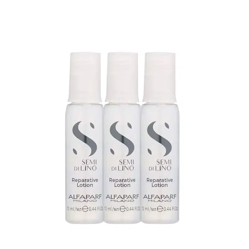 Kit Alfaparf Semi Di Lino Reconstruction - Máscara Suave 500ml + 3x Ampola 13ml