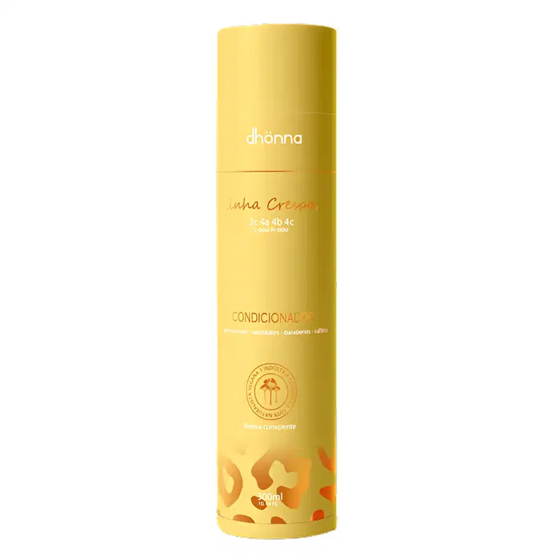 Trio Crespos Shampoo, Condicionador e Creme De Pentear - Dhonna | Nutrição e Definição para Crespos