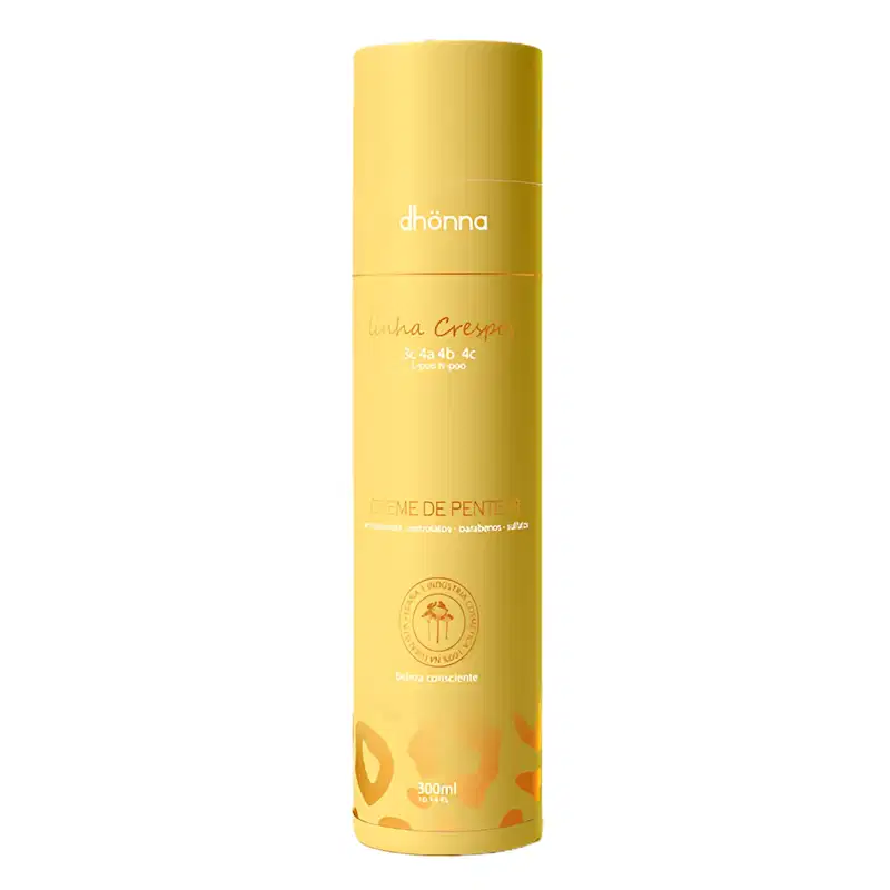 Trio Crespos Shampoo, Condicionador e Creme De Pentear - Dhonna | Nutrição e Definição para Crespos